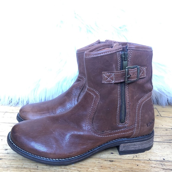 Taos Convoy Leather Ankle Boots 37 - Picture 3 of 14